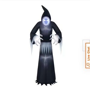 Infinity 8 Ft Inflatable Reaper Halloween Decoration